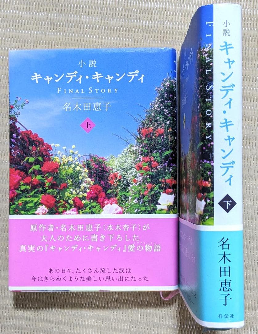 4/28まで【希少】小説キャンディ・キャンディ FINAL STORY 上下 - メルカリ