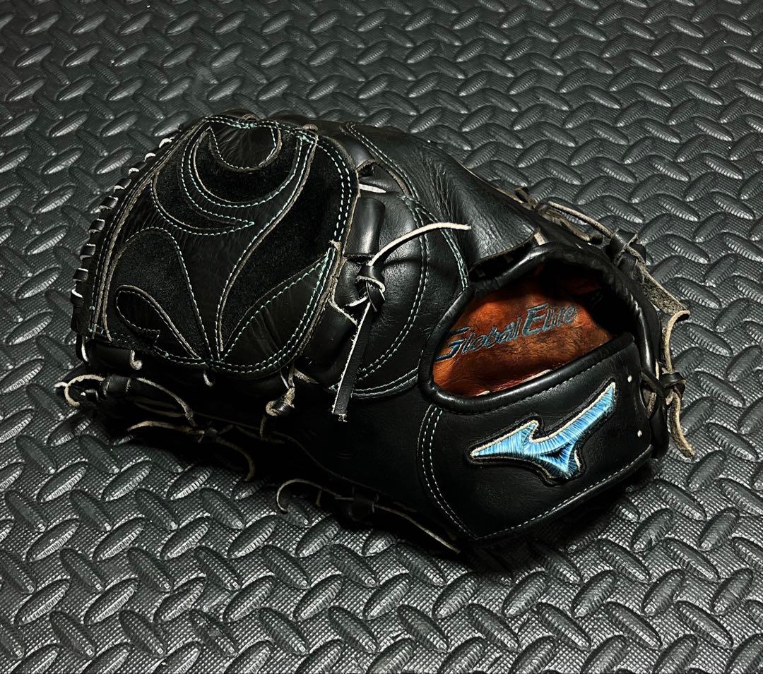 ミズノ プレミアムモデル ダイバーシティブルー 硬式 投手用 グローブ 左投げ用 ミズノ プレミアムモデル ダイバーシティブルー 硬式 投手用 グローブ