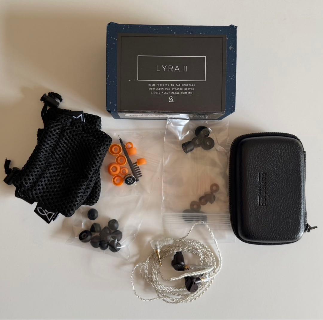 Campfire Audio Lyra II 有線イヤホン 本体＋付属品一式 Campfire Audio Lyra II In-Ear Monitors | Audio46