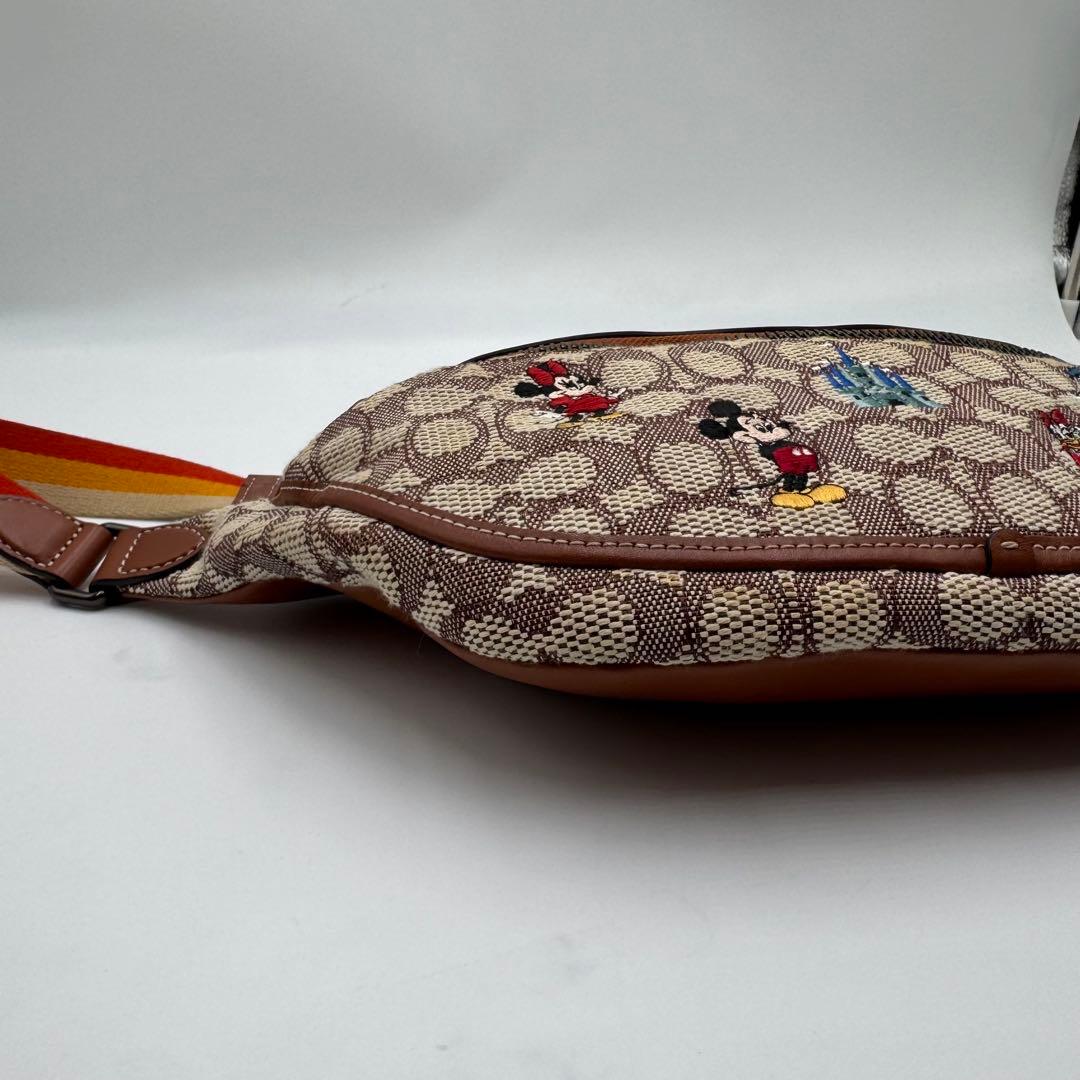 極美品✨ コーチ ディズニー 50周年 ウエストポーチ シグネチャー