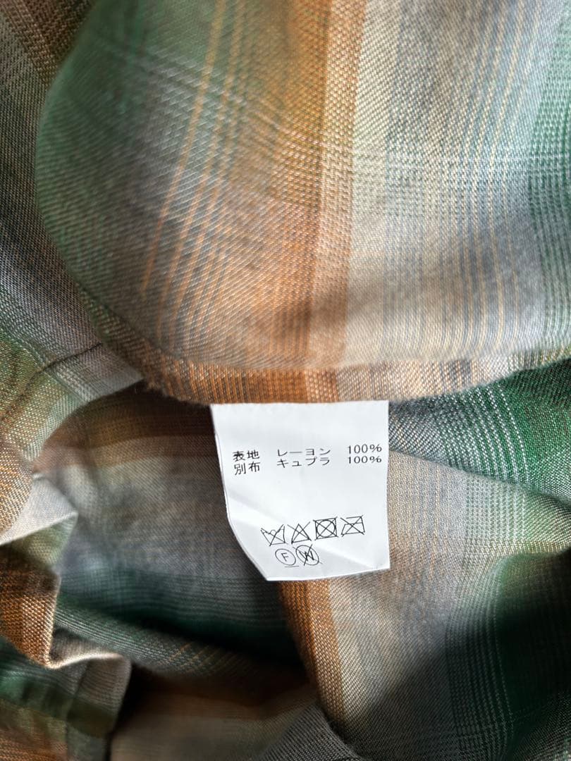 JERADO Starry gate オンブレチェック レーヨンシャツ 25SS - メルカリ