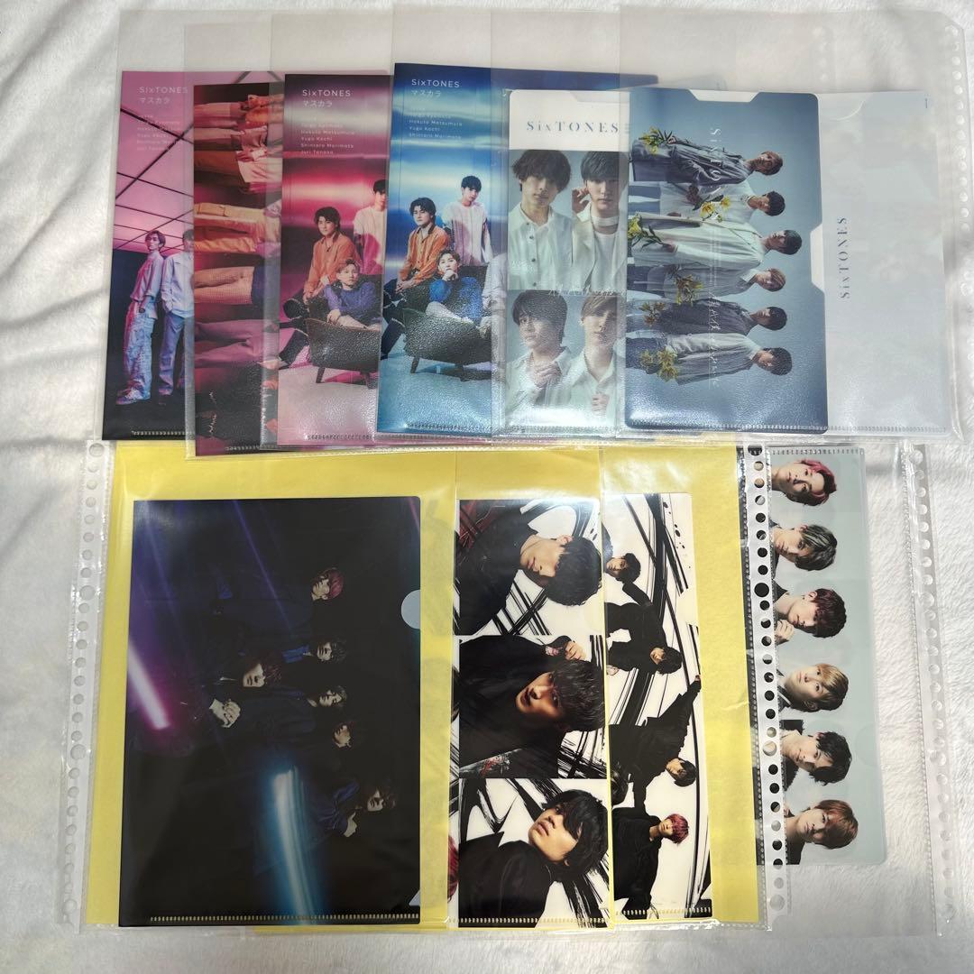 SixTONES CD購入特典 クリアファイル15点 - メルカリ