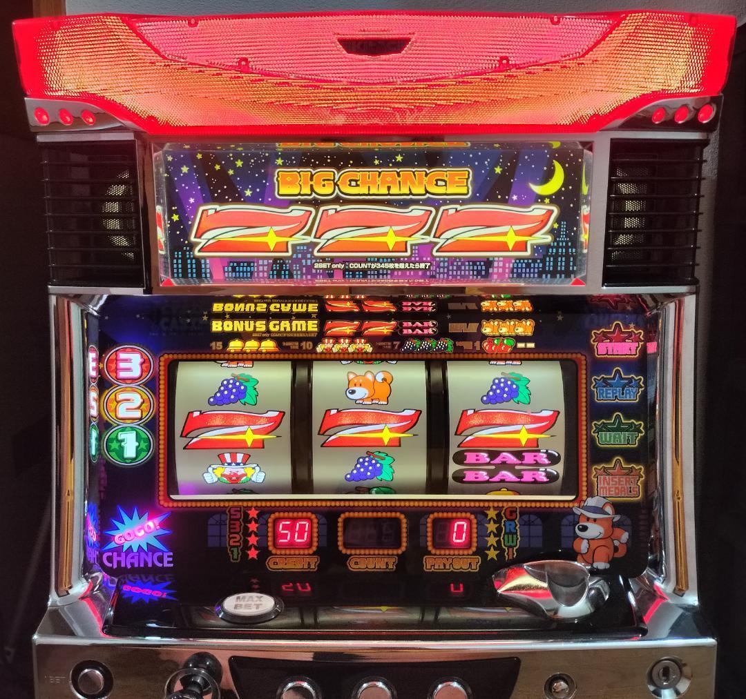 パチスロ実機】北電子☆『初代』ファンキージャグラー【コイン不要機付