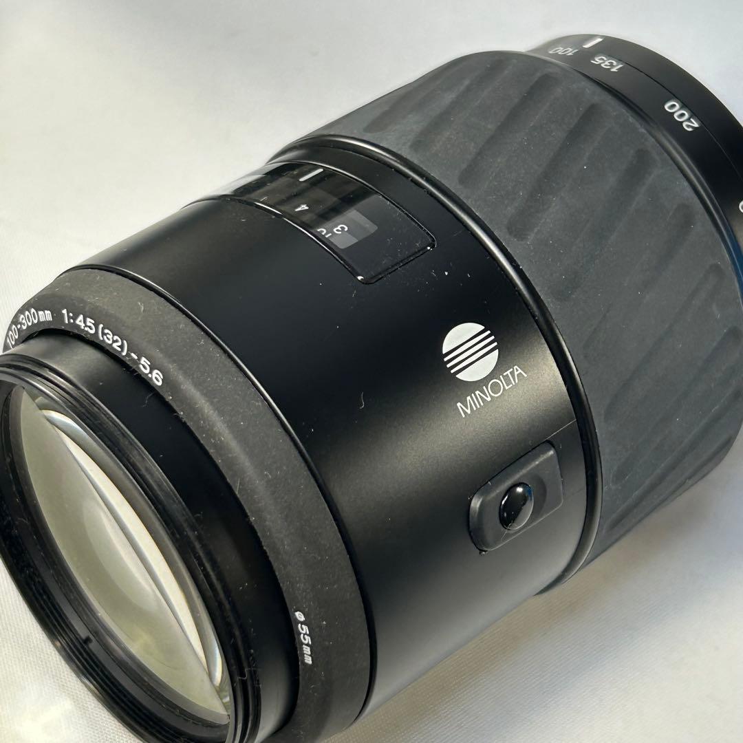 カメラレンズ ミノルタ MINOLTA 100mm 100〜300 3点セット