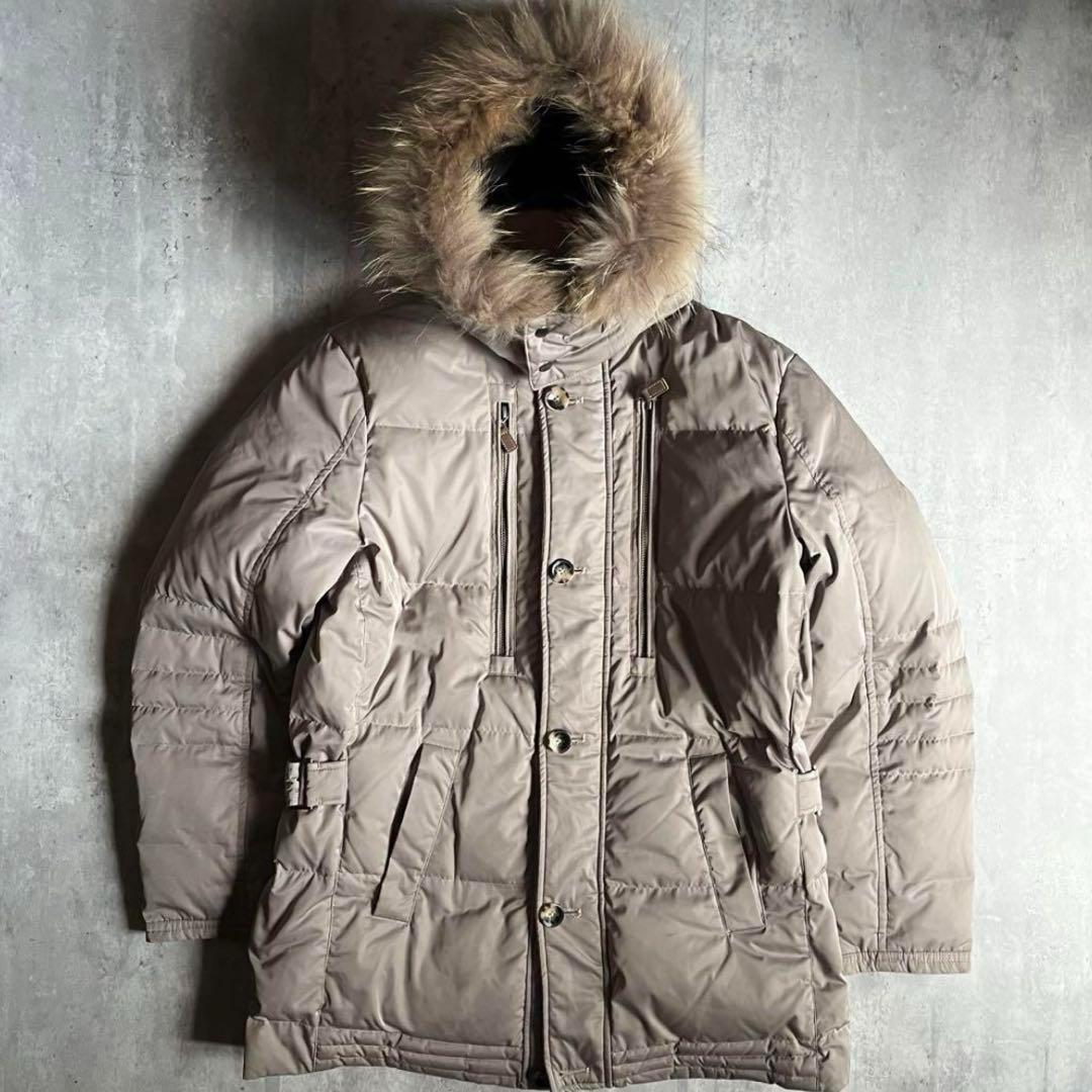 00s archive】リアルファーダウンジャケット y2k お兄系 ギャル男