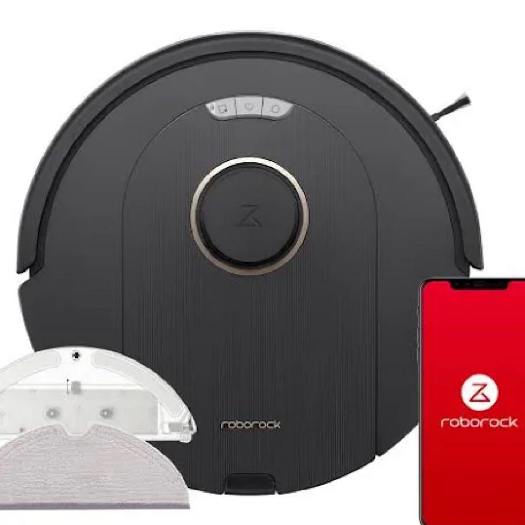 ロボット掃除機 roborock Q5 Pro 吸引＆水拭きに対応、自動ゴミ収集ドック付きロボット掃除機「Roborock