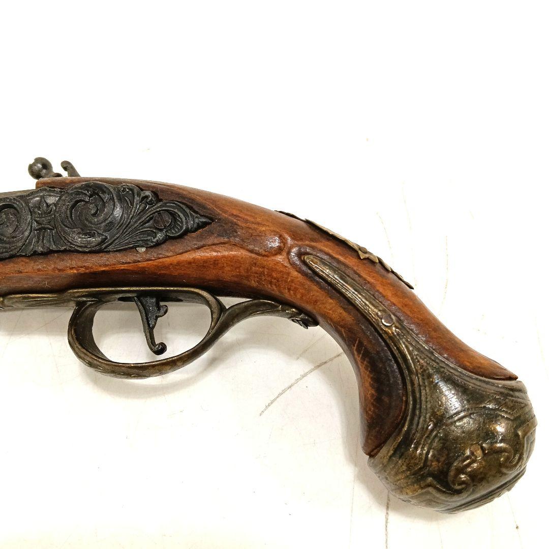 12-1-2 モデルガン 木製グリップ 金属パーツ