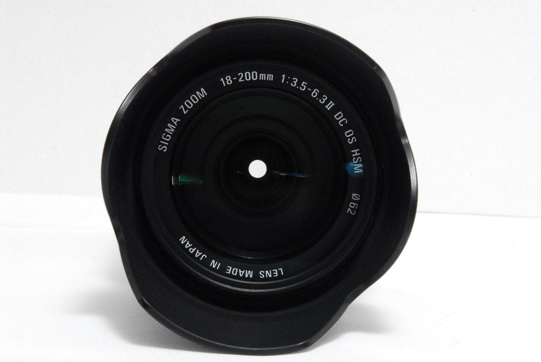 【美品】SIGMA シグマ 高倍率ズームレンズ 18-200mmF3.5-6.3