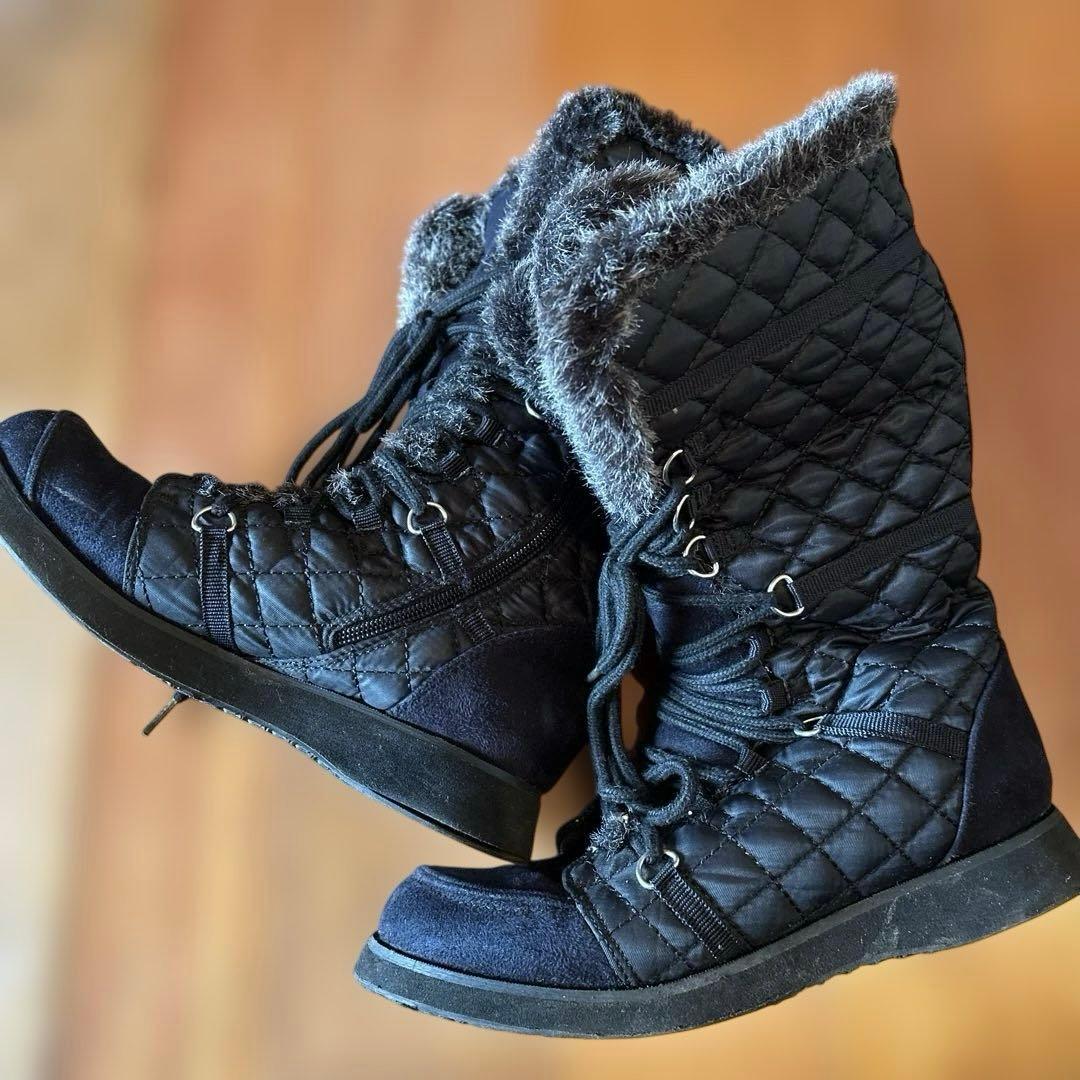 ファーブーツ Y2K 平成ギャル Mサイズ 2way - メルカリ