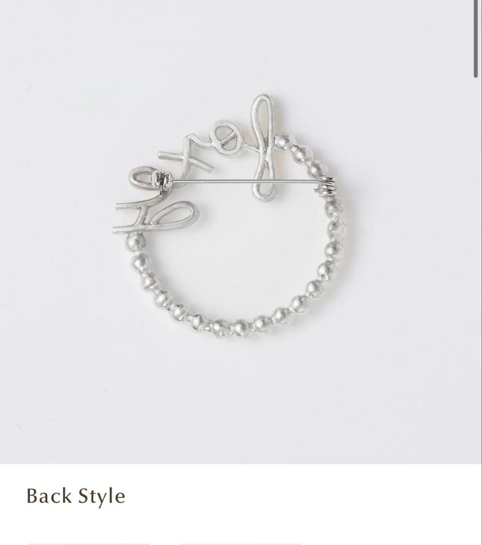 フォクシー　ブローチ　パール　44319 BROOCH \"ANNEAU\"