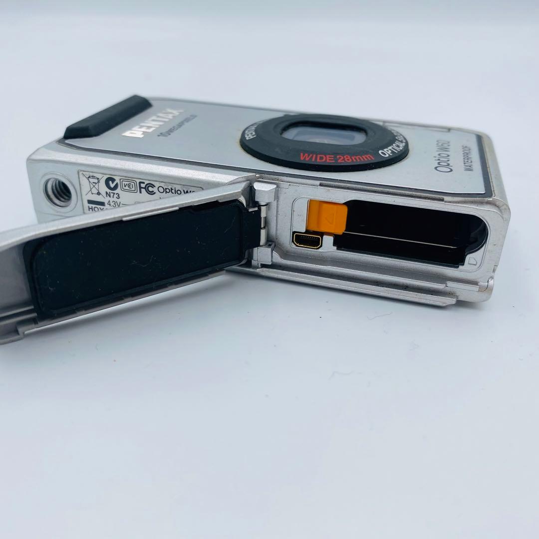 動作確認済 PENTAX Optio W60 デジタルカメラ デジカメ 防水 - メルカリ