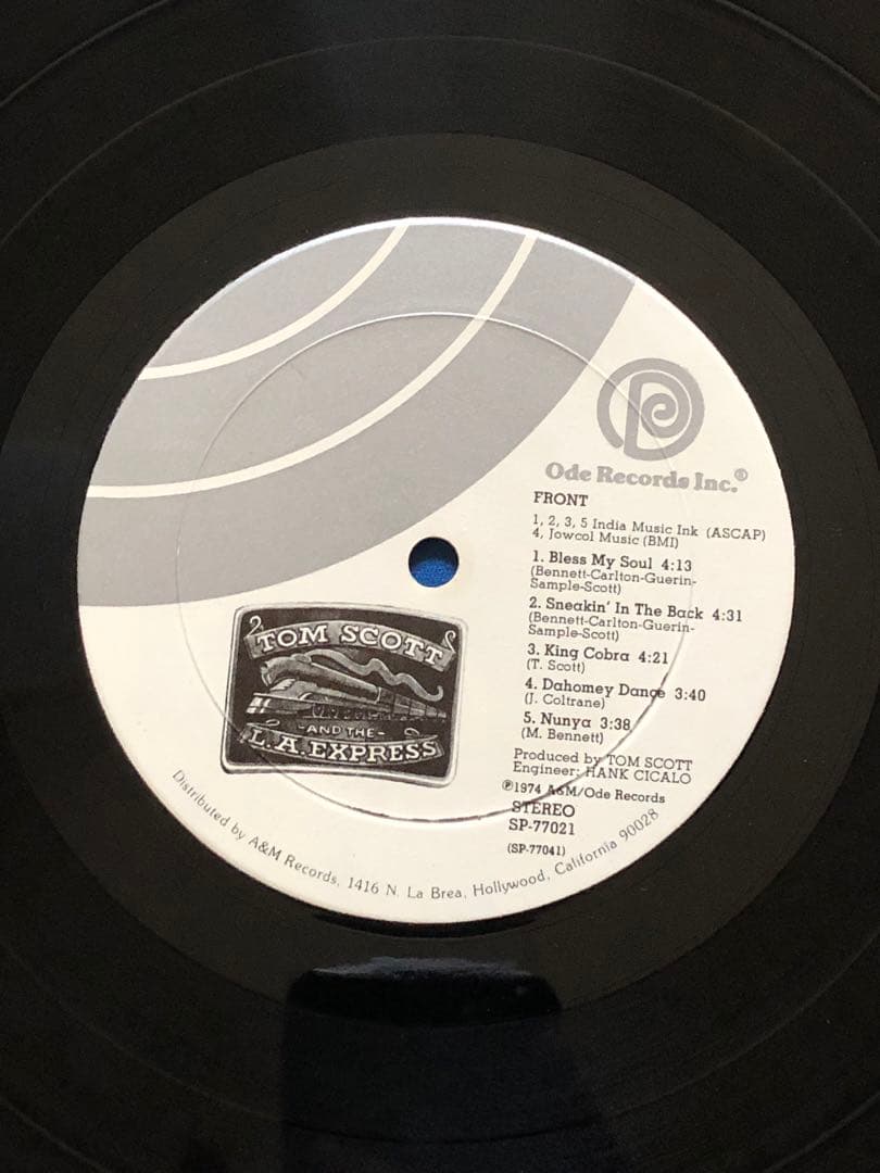 LP♢トム・スコットとLAエクスプレス♢SP77021♢うg4951w43 - メルカリ