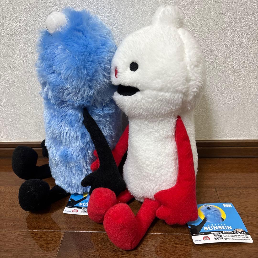 パペットスンスン おすわりBIGぬいぐるみ スンスン ノンノン 全2種