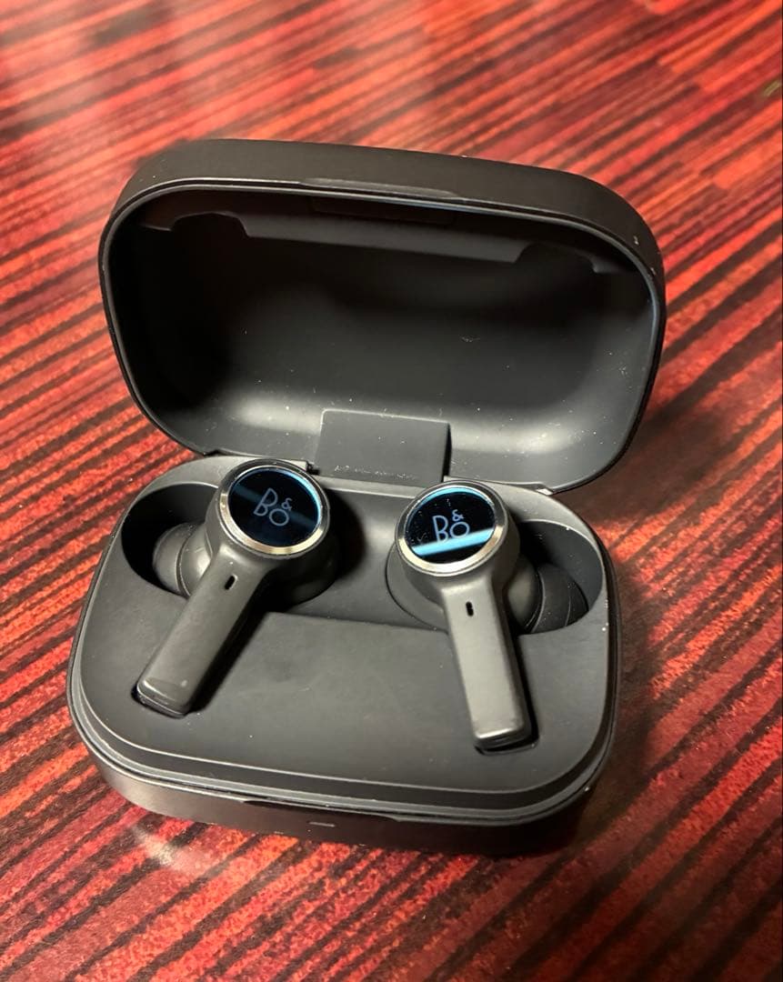 【ジャンク】Bang & Olufsen Beoplay EXワイヤレスイヤホン 完全ワイヤレスイヤホン アンスラサイトゥ・オクスジン BEOPLAY-EX