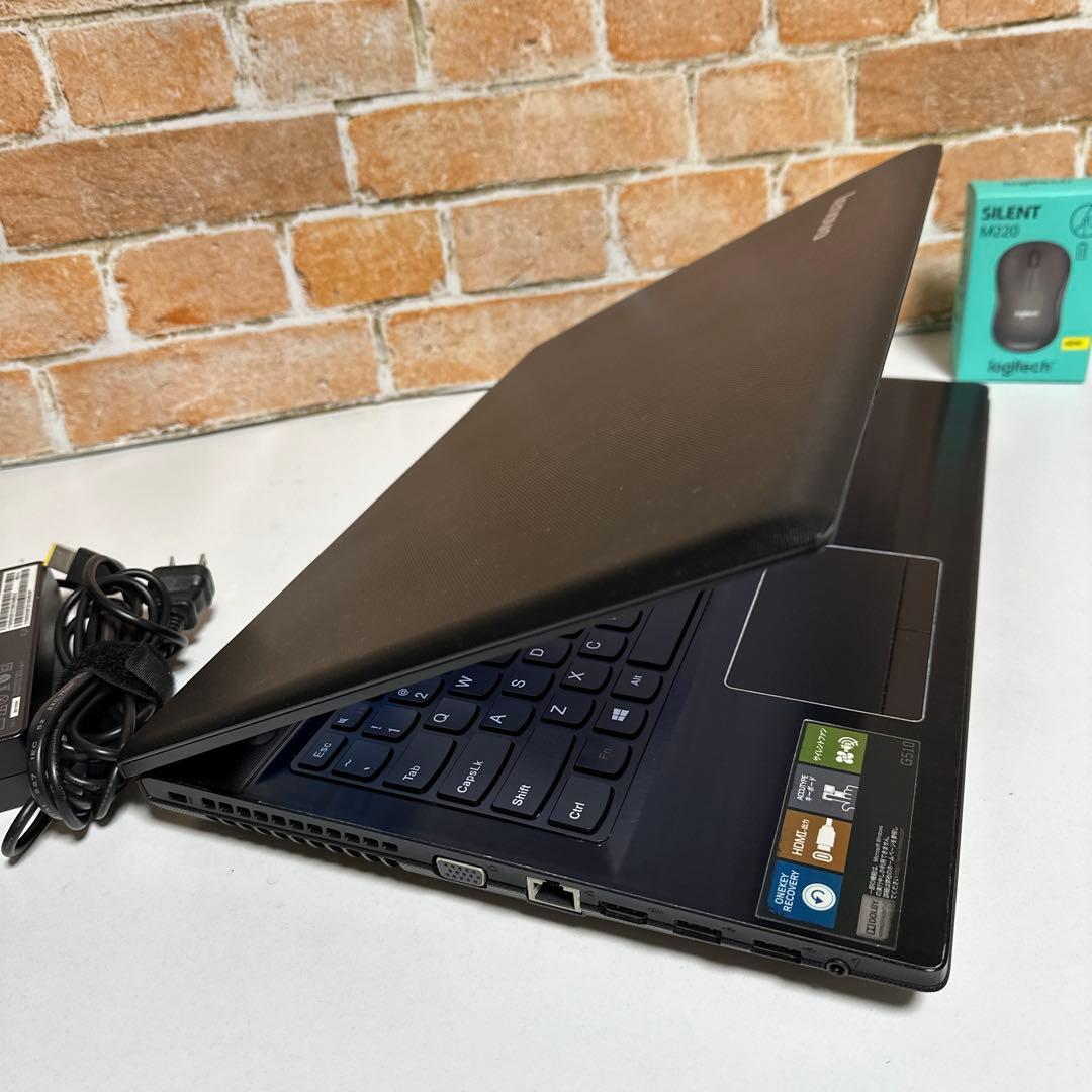 LENOVOノート PC USキーボード i5 SSD メモリ8G オフィス入り