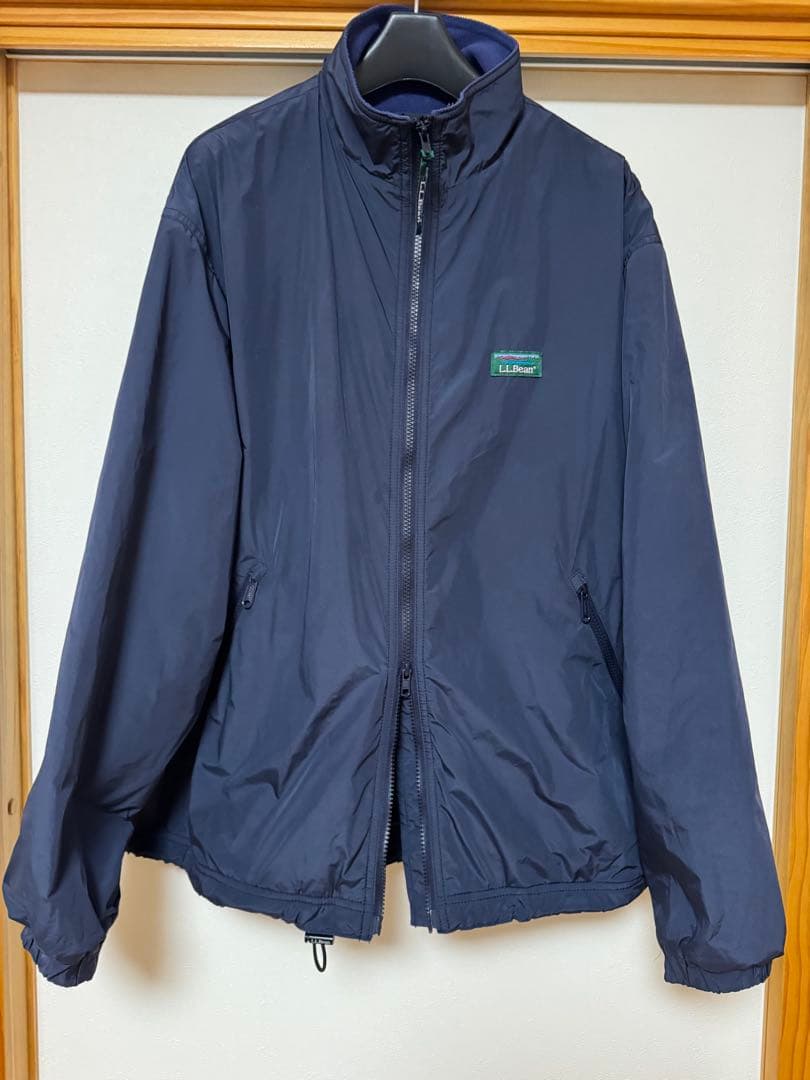L.L.Bean ネイビー フリース ジャケット