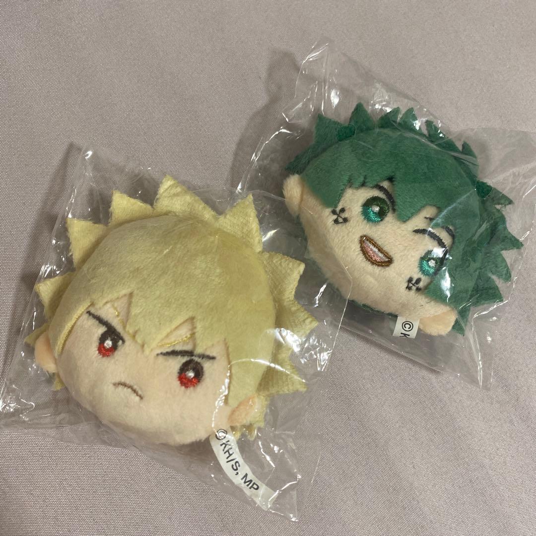 ヒロアカ プチっとキーホルダー こっち向いてコレクション 爆豪勝己 緑