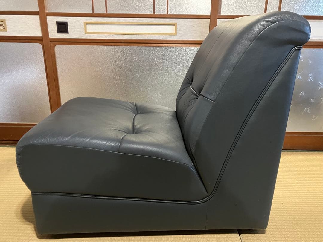 カリモク 90's 1人用 ローソファ ①ひなた様】カリモク 90's 1人用