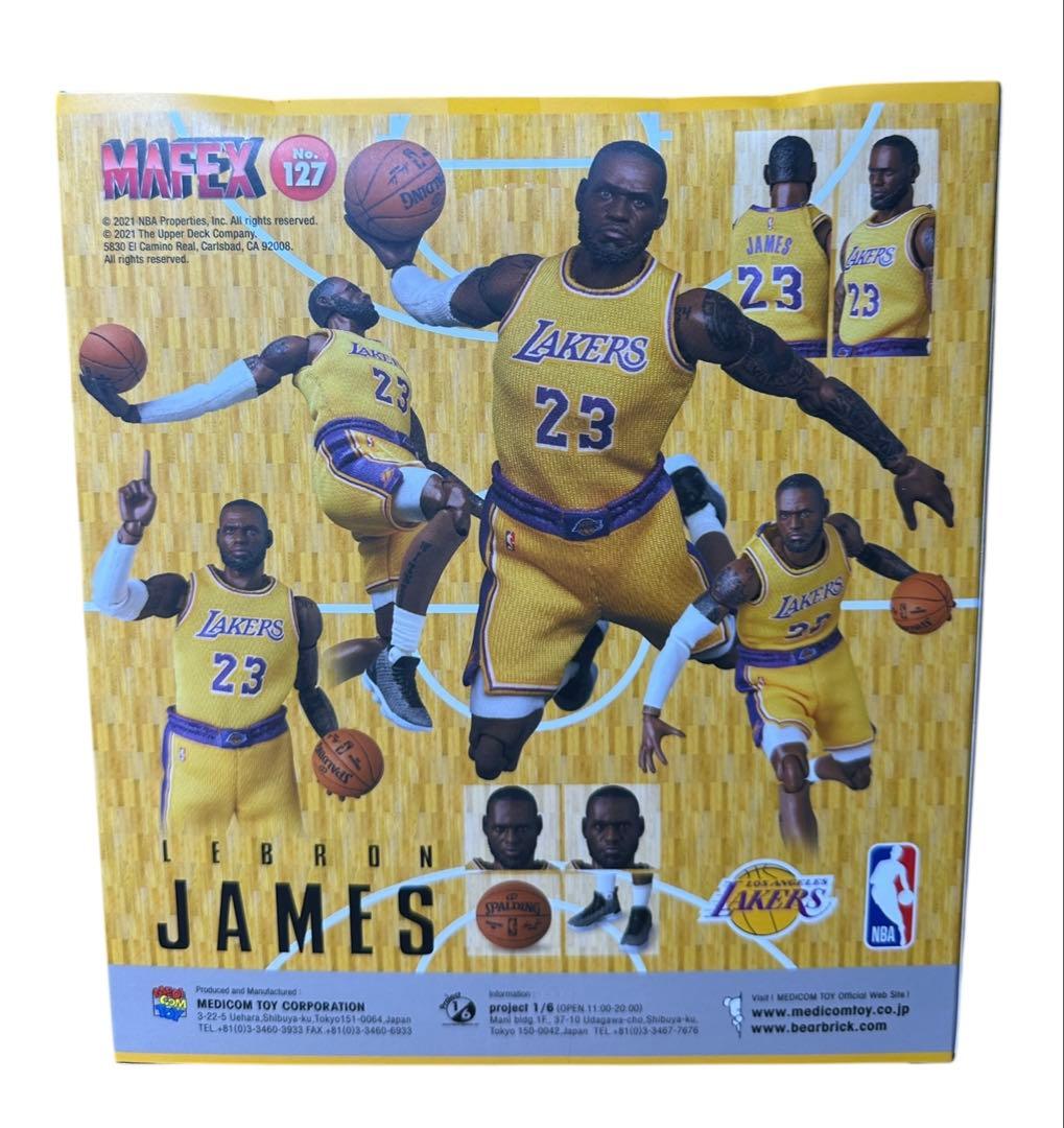 未開封 MAFEX 127 レブロン・ジェームズアクション フィギュア 一番