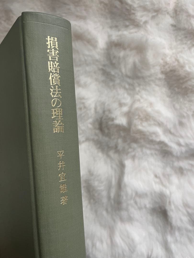 損害賠償法の理論 平井宏雄著