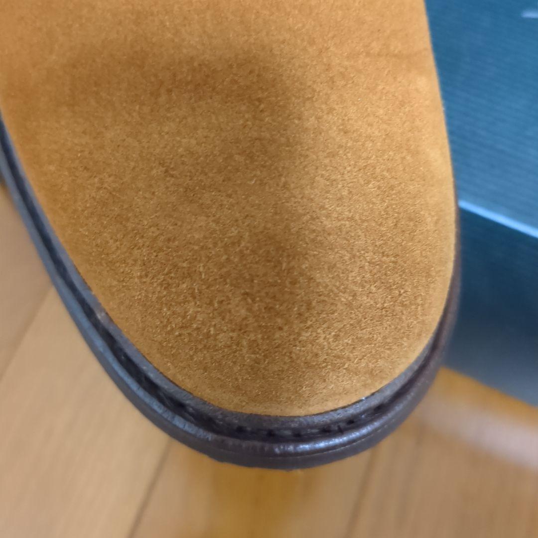 極美品ボーイズマーケット別注パラブーツParaboot/ゲルニー/金茶