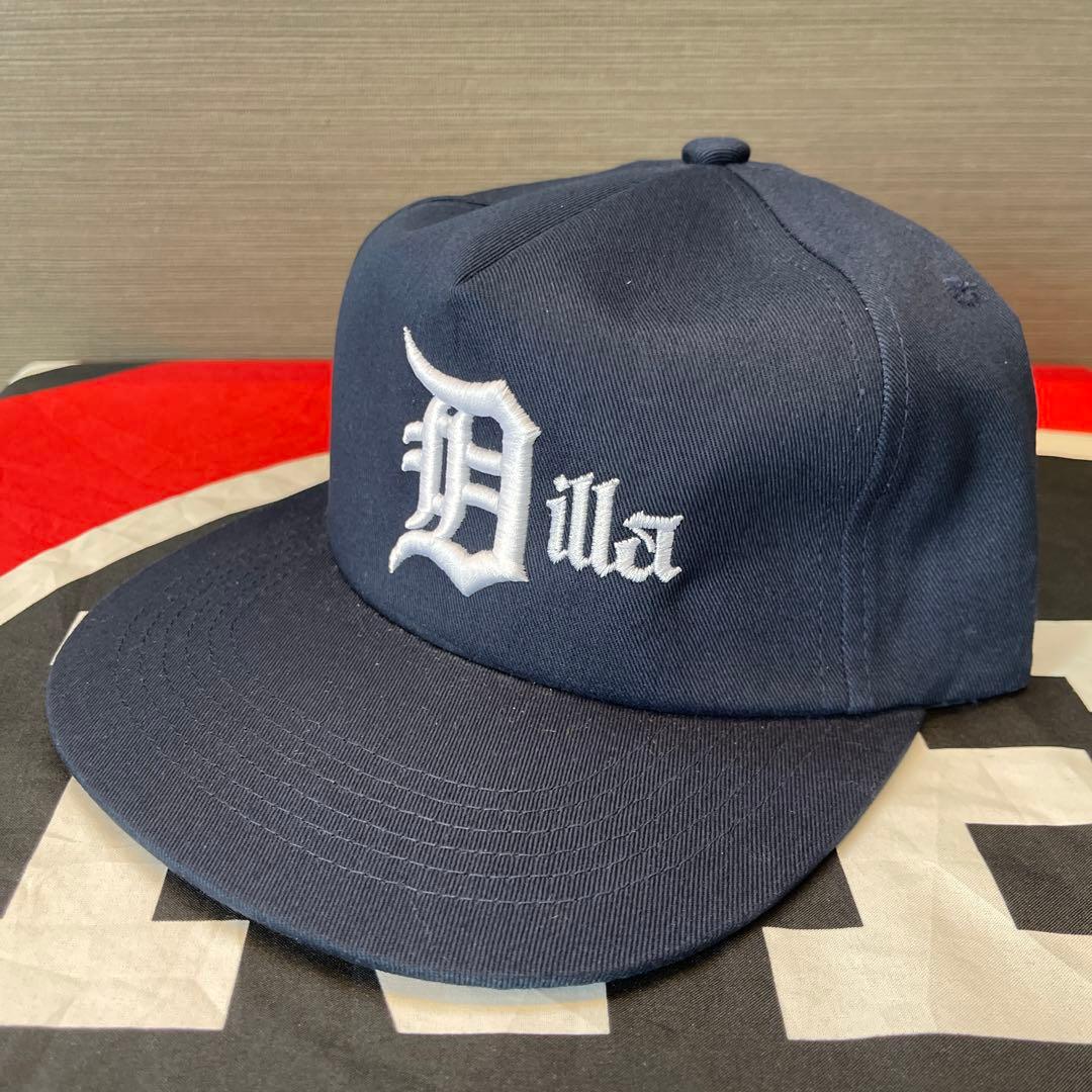 J DILLA キャップ JAY DEE レア ネイビー BIG SEAN - メルカリ