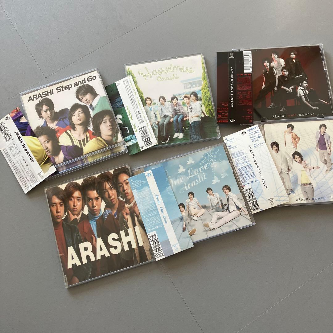 嵐 ARASHI シングルセット 帯付き 初回限定盤 DVD付き含む - メルカリ