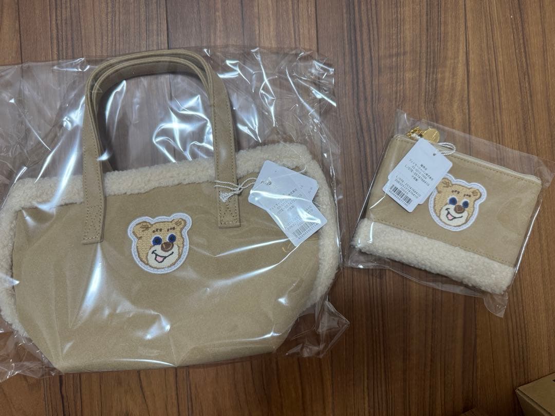 ラブラリーバイフェイラー ワッペンボアトートバッグ ワッペンボア