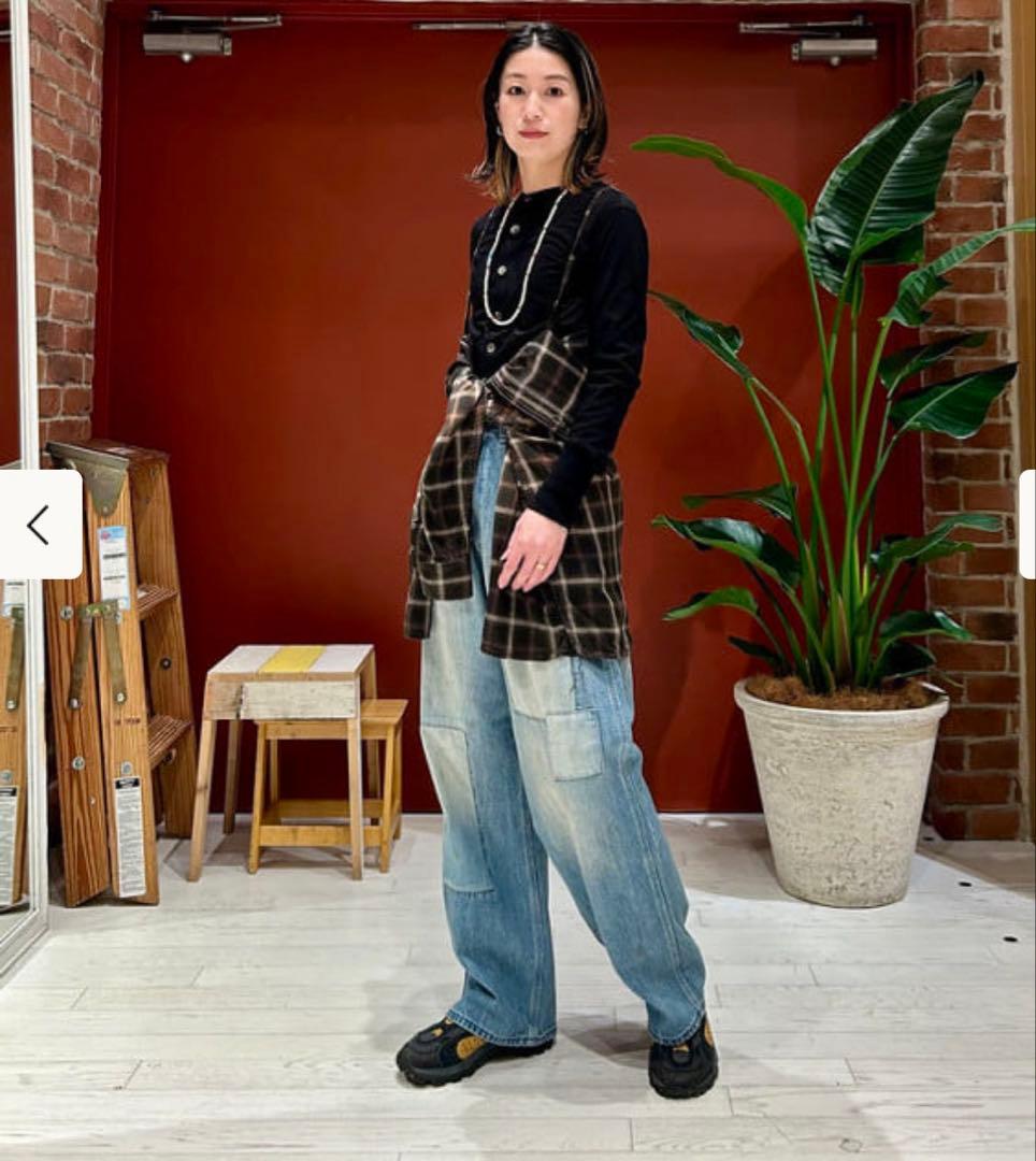 25ss maturelyレーヨンブリーチチェックシャツ - メルカリ