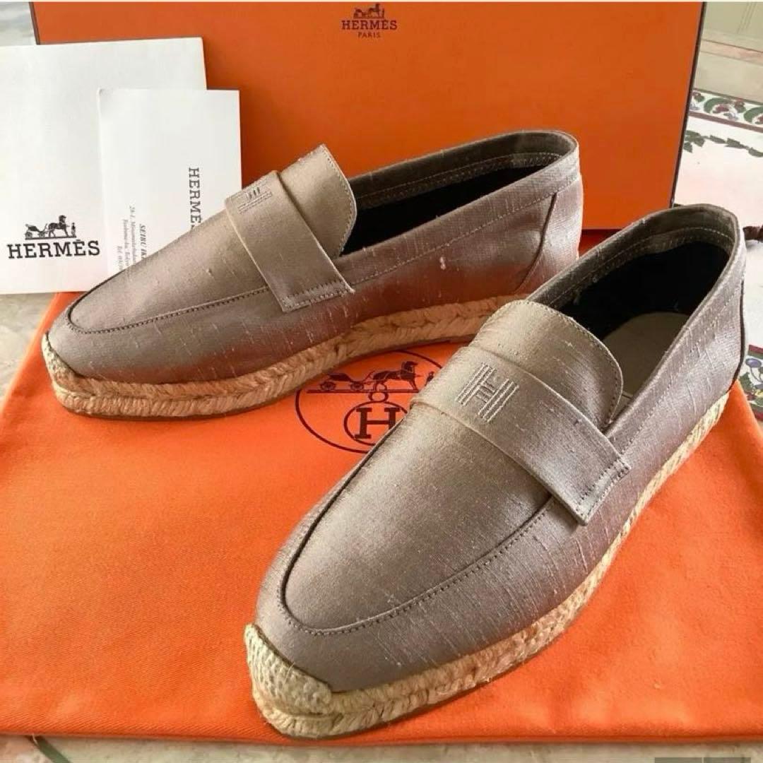 レア試着のみ新品! エルメス マルジェラ期 Hマーク刺繍 インソール