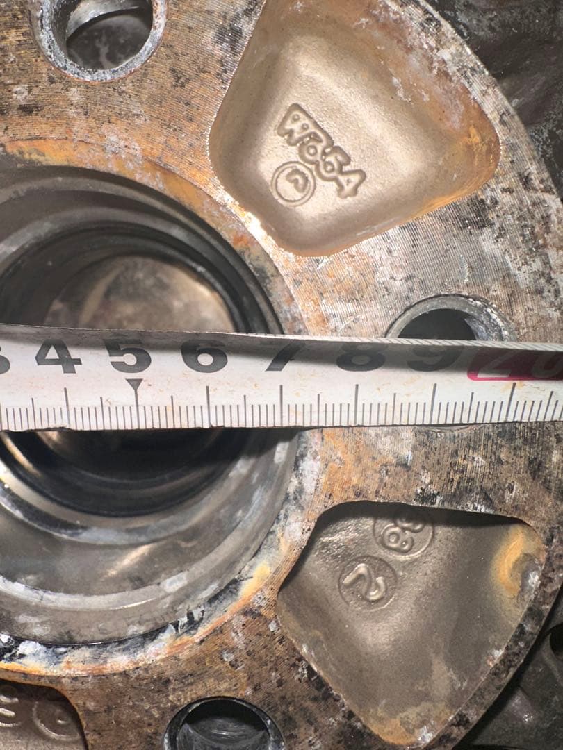 15インチ 6.5J ＋18？　work E-wing