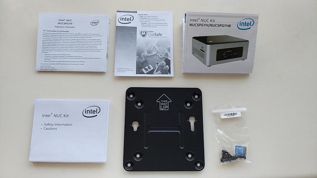 値下げ】Intel NUC NUC5PGYH メモリ交換＋貴重MLC SSD