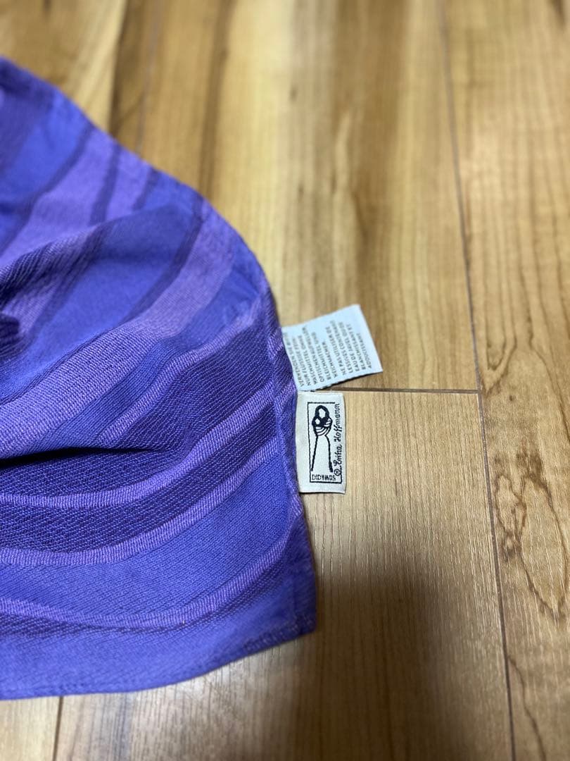 Didymos ディディモスWellen holunder 紫サイズ5