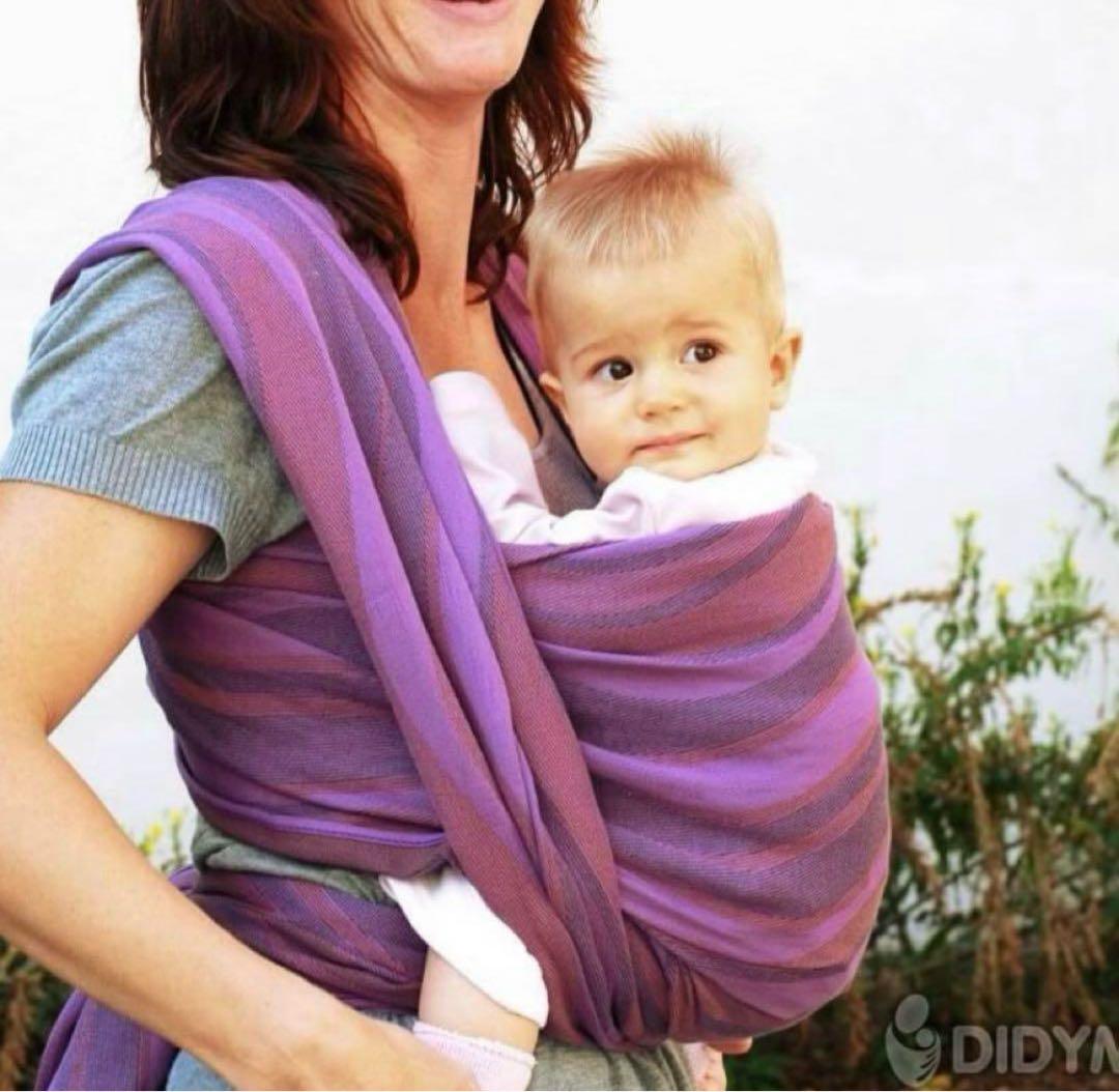 Didymos ディディモスWellen holunder 紫サイズ5