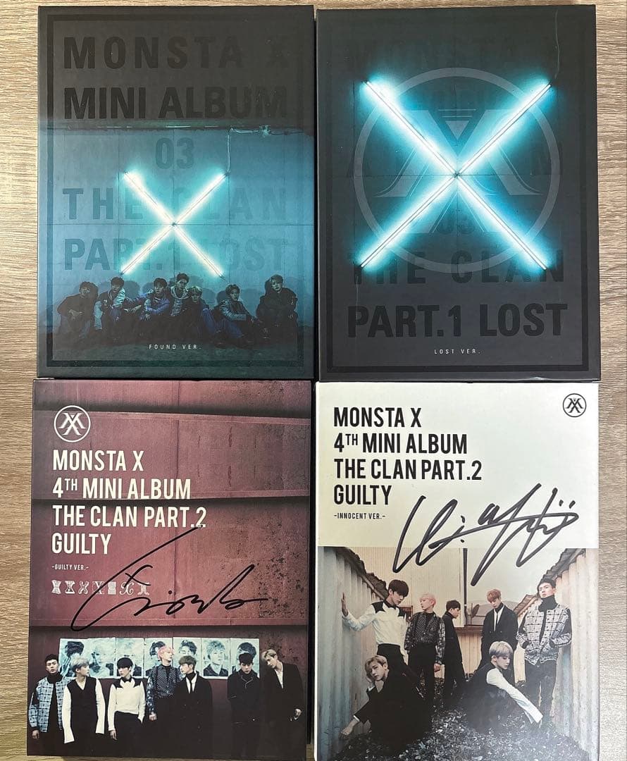 MONSTA X サイン入りアルバムセット 0000000699872_nPX3fQz.jpg