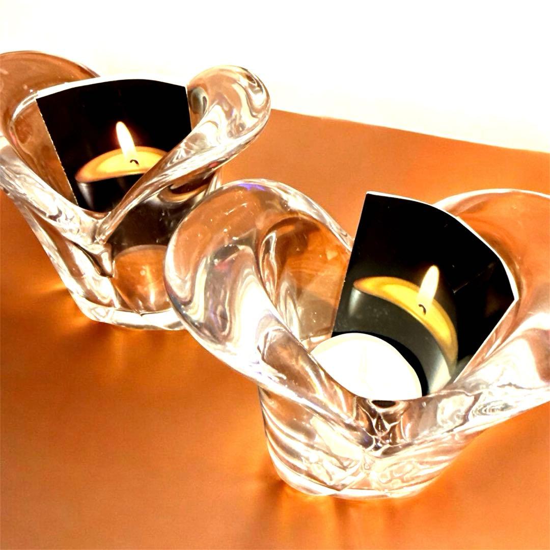 ロイヤルコペンハーゲン Hidden Heart キャンドルホルダーデンマーク製