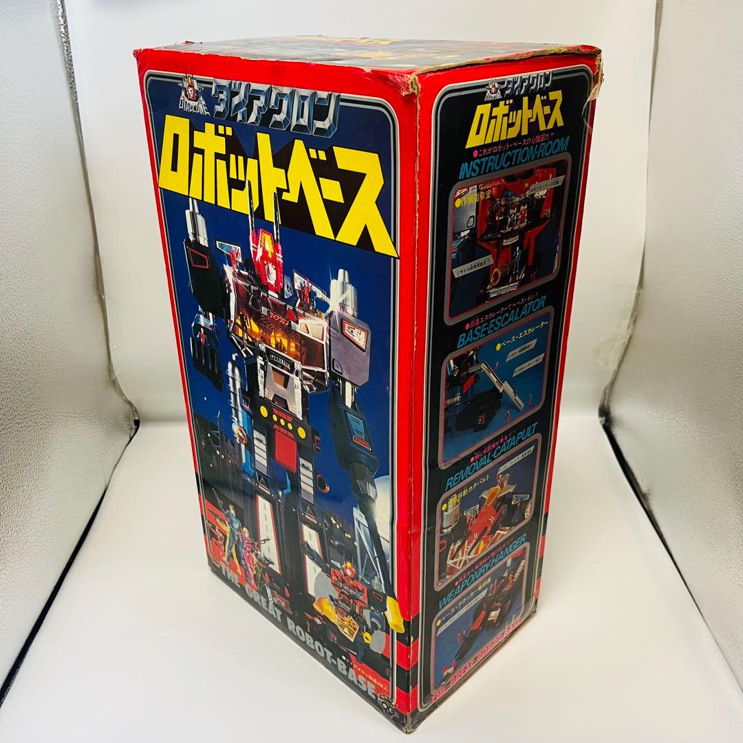 ダイアクロン ロボットベース 1982年 前期版 旧タカラ 当時物 ※画像