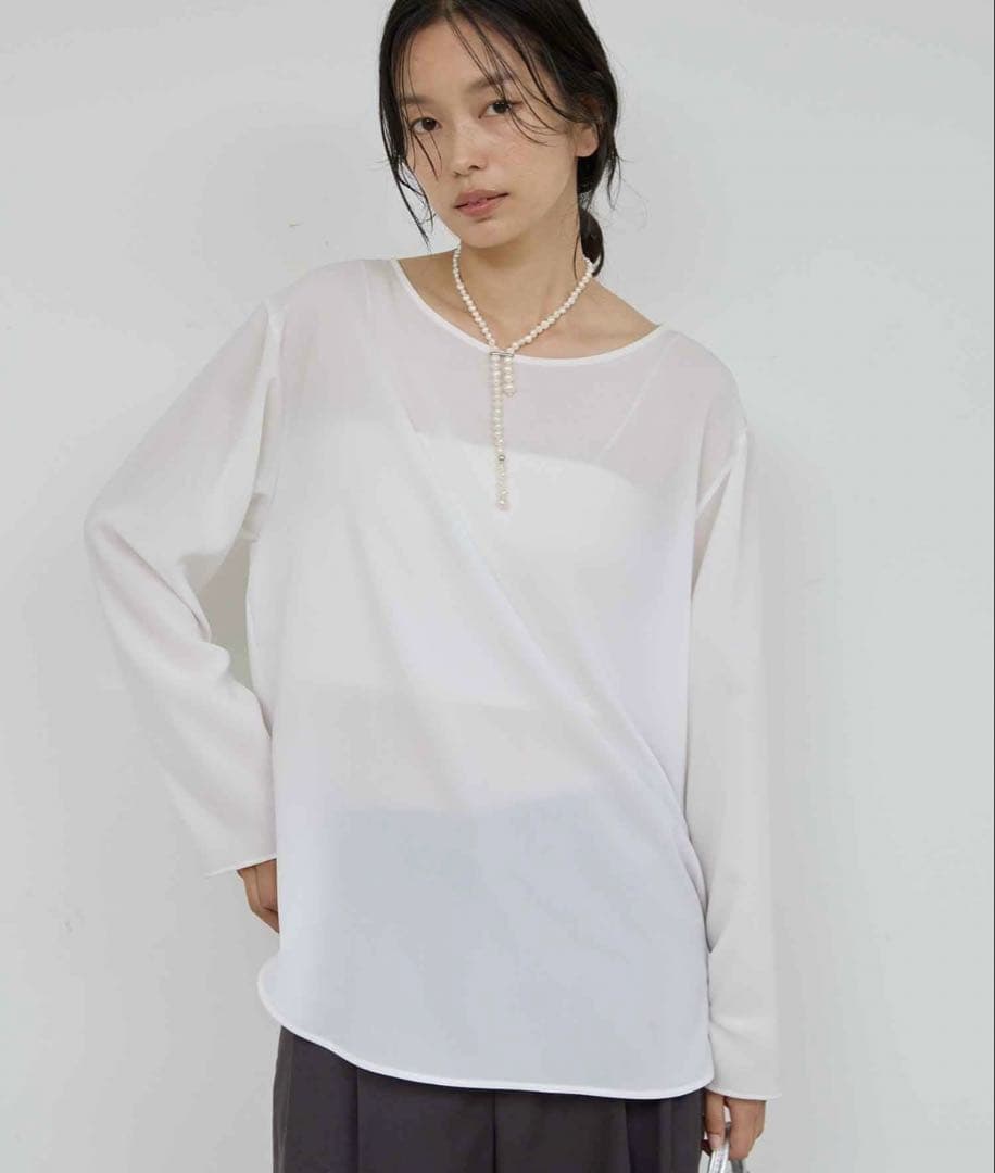 GALLARDAGALANTE ラウンドブラウスTee GALLARDAGALANTE（ガリャルダガランテ） ブラウス シャツ ラウンド