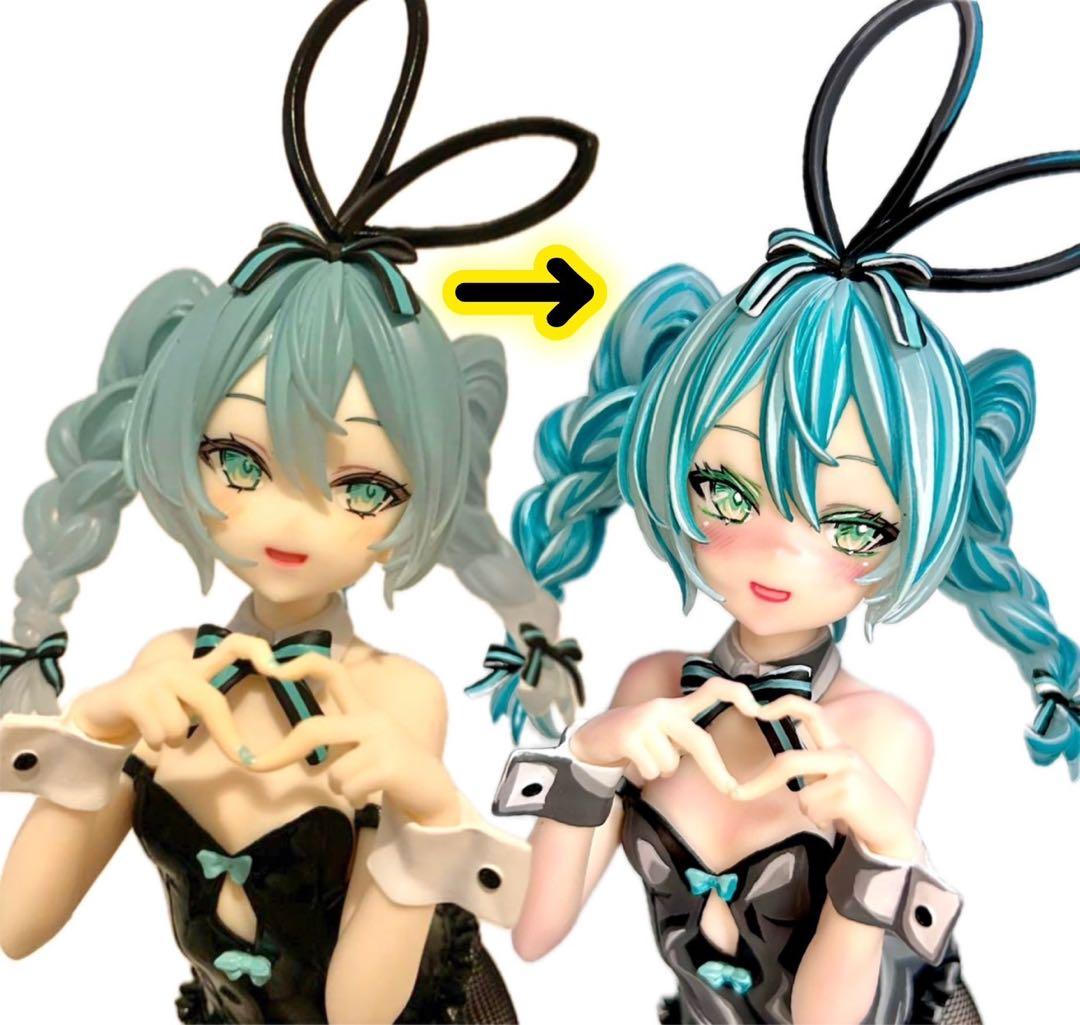 リペイント】初音ミク BiCute Bunnies Figure バニー - メルカリ
