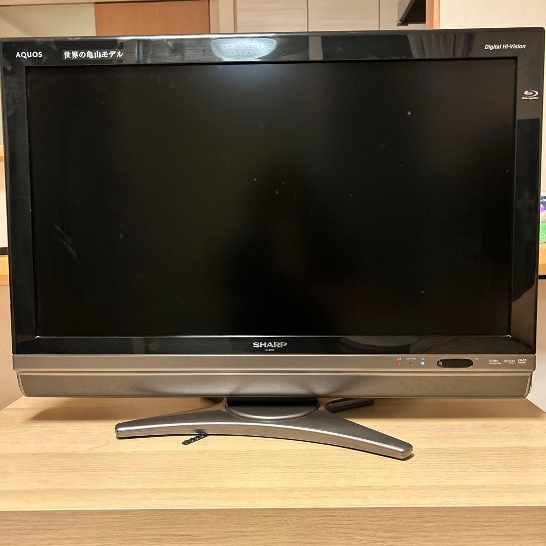 SHARP AQUOS 世界の亀山モデル 液晶テレビ 32V型 DVD搭載 - メルカリ