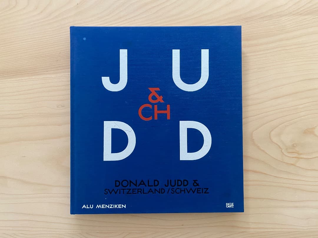 入手困難　JUDD & CH ドナルド・ジャッド & スイス 入手困難 JUDD & CH ドナルド・ジャッド & スイス - メルカリ
