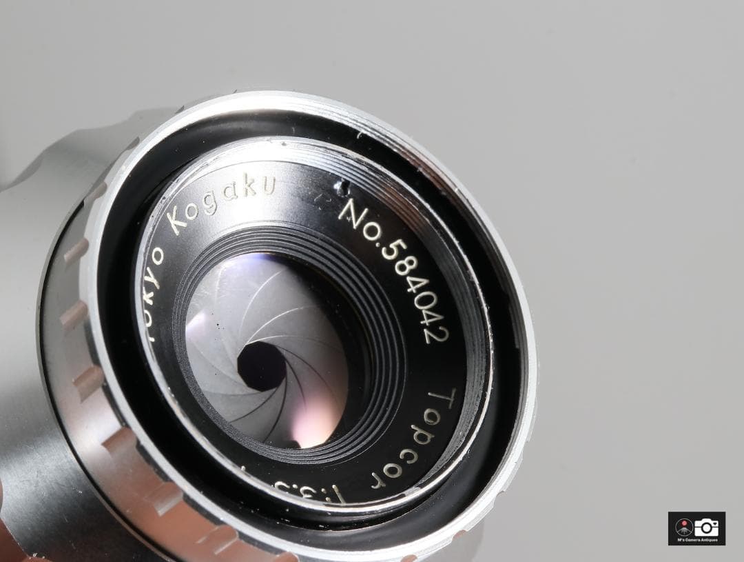 希少Topcor50mm F/3.5 東京光学 ライカL39レンズ整備済2