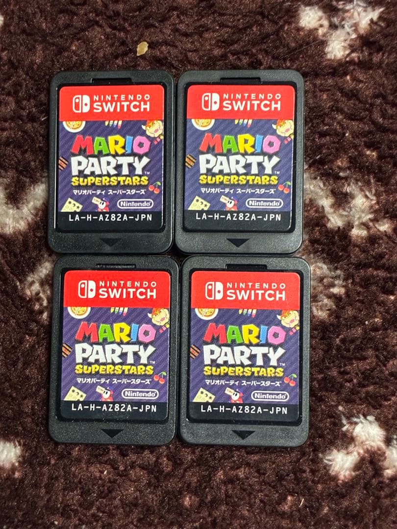Switch マリオパーティ スーパースターズ 4本セット ソフトのみ 任天堂（Nintendo） 【ラッピング可】【メール便】【新品】Switch