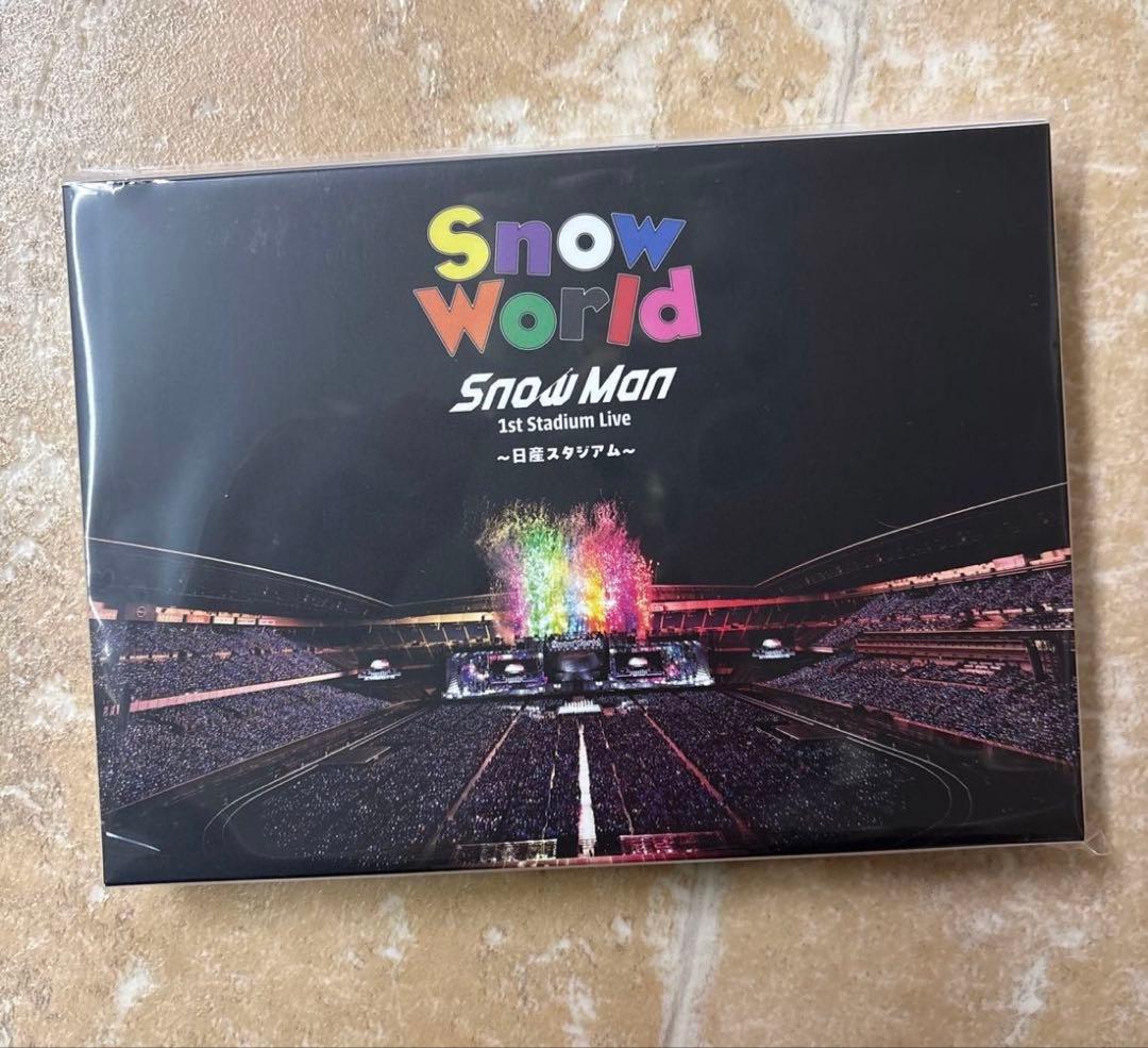 【新品】 Man 1st Stadium Live DVD ファンクラブ会員限定盤(DVD)】 Snow Man 1st Stadium Live World