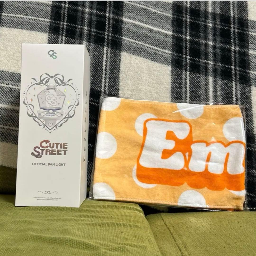 CUTIE STREETきゅーすと ペンライト タオル 川本笑瑠 - メルカリ