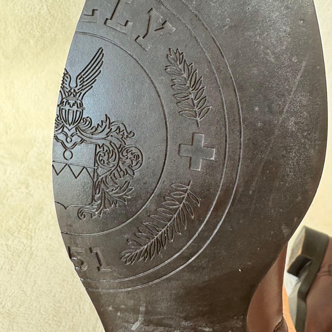 【さくら様分】バリー ロングブーツ 38 （24.5cm） ブラウン