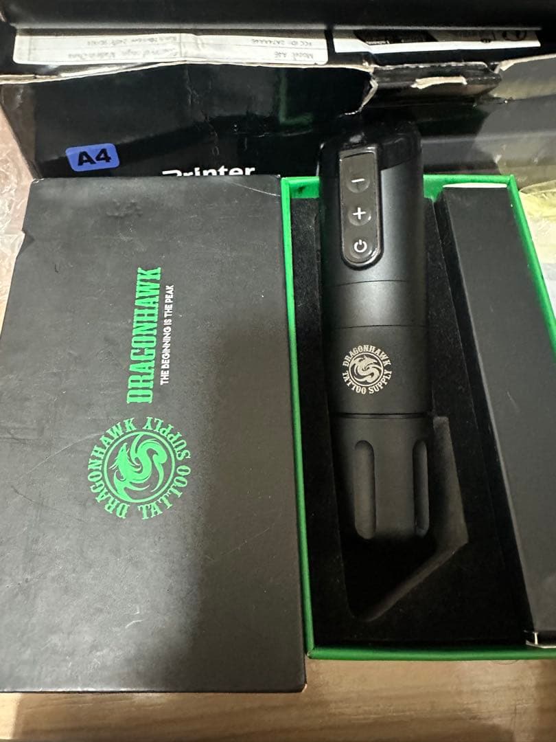 Dragonhawk タトゥーマシン サーマルプリンターフィクスキン等セット