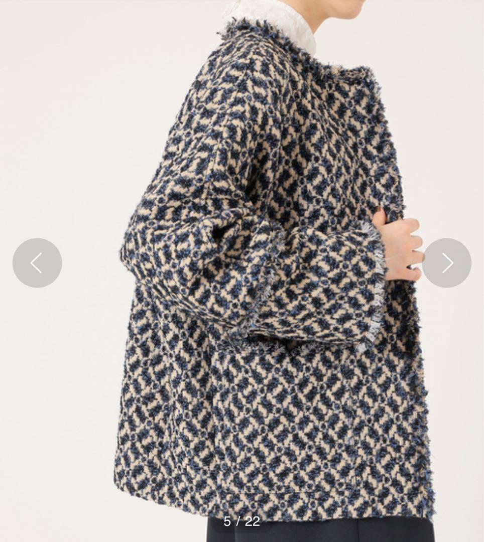 イエナ ＆NAVY GIOLICAジャガードジャケット - メルカリ