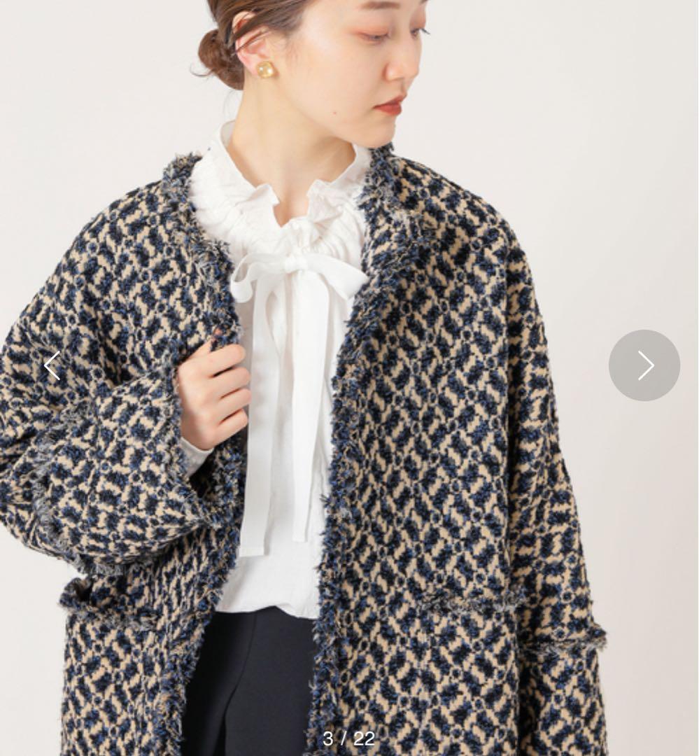 イエナ ＆NAVY GIOLICAジャガードジャケット - メルカリ