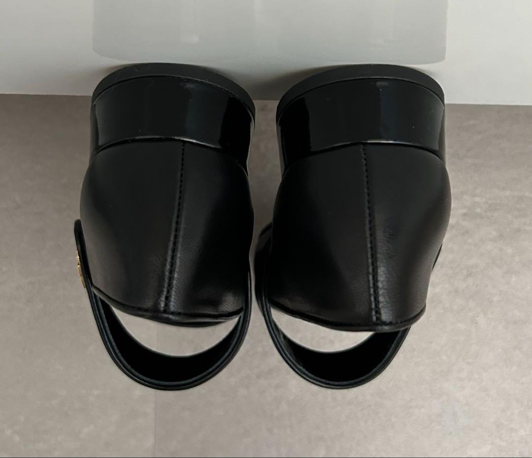 《PEN》トリーバーチ メリージェーン ストラップシューズ 黒 23cm